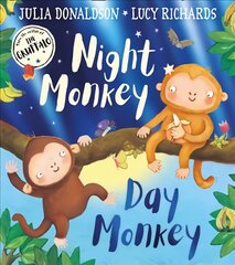 Night Monkey, Day Monkey цена и информация | Книги для самых маленьких | pigu.lt