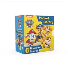 Paw Patrol Pocket Library цена и информация | Книги для самых маленьких | pigu.lt