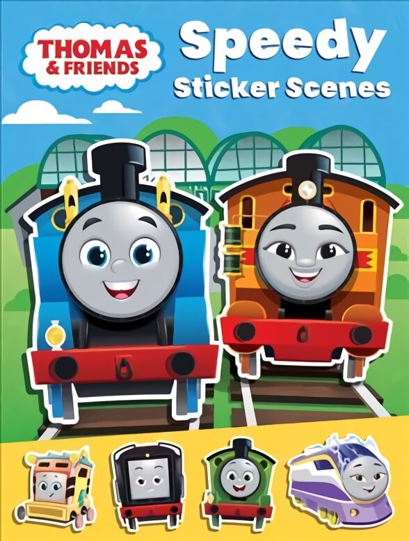 Thomas & Friends Speedy Sticker Scenes цена и информация | Knygos mažiesiems | pigu.lt