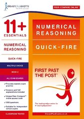 11+ Essentials Numerical Reasoning: Quick-Fire Book 2 - Multiple Choice kaina ir informacija | Lavinamosios knygos | pigu.lt