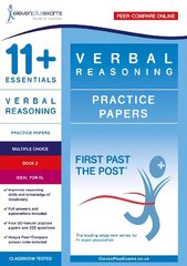 11+ Essentials Verbal Reasoning: Practice Papers Book 2 kaina ir informacija | Lavinamosios knygos | pigu.lt