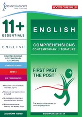 11plus Essentials English: Comprehensions Contemporary Literature Book 3   (Standard Format) цена и информация | Пособия по изучению иностранных языков | pigu.lt
