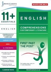 11plus English: Comprehensions Contemporary Literature Book 5 (Standard Format) цена и информация | Пособия по изучению иностранных языков | pigu.lt