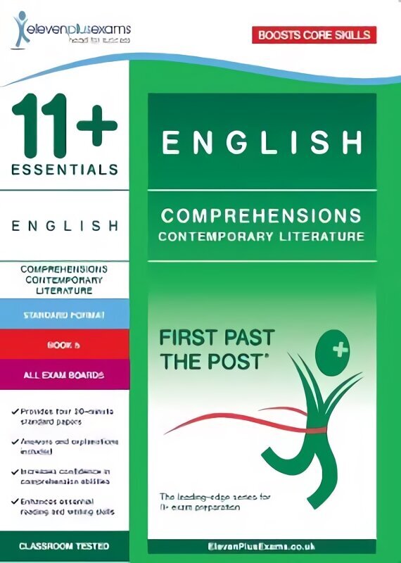 11+ English: Comprehensions Contemporary Literature Book 5 (Standard Format) цена и информация | Užsienio kalbos mokomoji medžiaga | pigu.lt