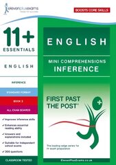 11plus Essentials English Mini Comprehensions: Inference Book 3 цена и информация | Пособия по изучению иностранных языков | pigu.lt
