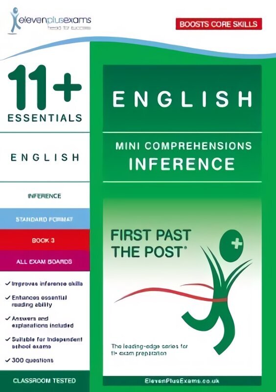 11+ Essentials English Mini Comprehensions: Inference Book 3 цена и информация | Užsienio kalbos mokomoji medžiaga | pigu.lt