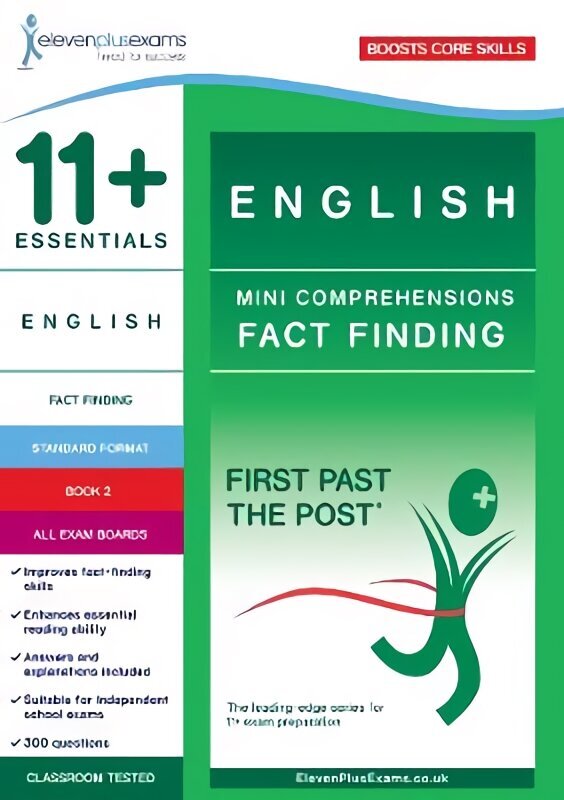 11+ Essentials English: Mini-Comprehensions Fact Finding Book 2 цена и информация | Užsienio kalbos mokomoji medžiaga | pigu.lt