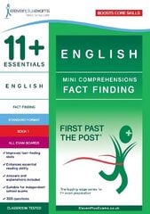 11+ Essentials English: Mini-Comprehensions Fact Finding Book 1 kaina ir informacija | Užsienio kalbos mokomoji medžiaga | pigu.lt