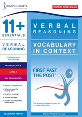 11+ Essentials Verbal Reasoning: Vocabulary in Context Level 4 kaina ir informacija | Lavinamosios knygos | pigu.lt