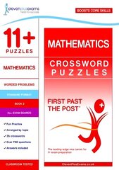 11plus Puzzles Mathematics Crossword Puzzles Book 2 цена и информация | Развивающие книги | pigu.lt