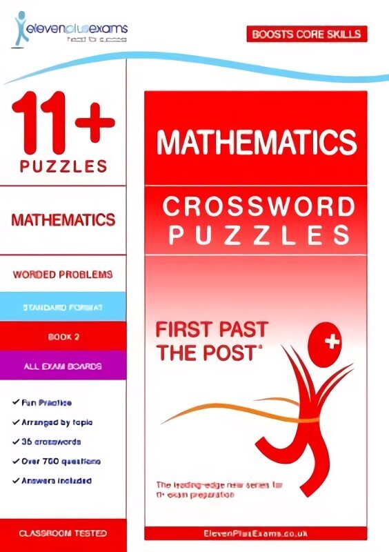 11+ Puzzles Mathematics Crossword Puzzles Book 2 kaina ir informacija | Lavinamosios knygos | pigu.lt