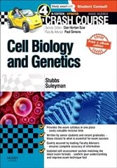 Crash Course Cell Biology and Genetics Updated Print plus eBook edition 4th edition цена и информация | Книги по экономике | pigu.lt