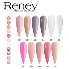 Строительный гель Reney №5, белый, 35 мл цена и информация | Reney Cosmetics Духи, косметика | pigu.lt