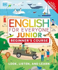 English for Everyone Junior Beginner's Course: Look, Listen and Learn kaina ir informacija | Užsienio kalbos mokomoji medžiaga | pigu.lt