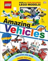 LEGO Amazing Vehicles: Includes Four Exclusive LEGO Mini Models цена и информация | Книги для самых маленьких | pigu.lt