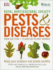 RHS Pests & Diseases: New Edition, Plant-by-plant Advice, Keep Your Produce and Plants Healthy цена и информация | Книги по садоводству | pigu.lt