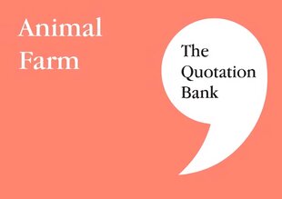 Quotation Bank: Animal Farm GCSE Revision and Study Guide for English Literature 9-1 цена и информация | Книги для подростков и молодежи | pigu.lt