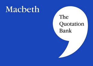 Quotation Bank: Macbeth GCSE Revision and Study Guide for English Literature 9-1 цена и информация | Книги для подростков  | pigu.lt