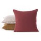 Len 22C pagalvės užvalkalas, 43x43 cm kaina ir informacija | Dekoratyvinės pagalvėlės ir užvalkalai | pigu.lt