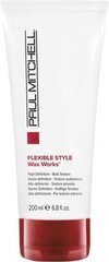 Plaukų vaškas Paul Mitchell Flexible Style, 200 ml kaina ir informacija | Plaukų formavimo priemonės | pigu.lt