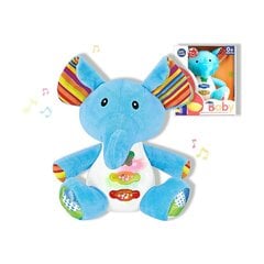 Музыкальная плюшевая игрушка Reig Слон, 15 см цена и информация | Игрушки для малышей | pigu.lt