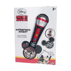 Karaokė mikrofonu Reig Mickey Mouse, plastmasinis, spalvotas цена и информация | Развивающие игрушки | pigu.lt