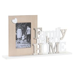 Фото рамка DKD Home Decor Family Белый Деревянный MDF (40 x 7 x 23,5 cm) цена и информация | Рамки, фотоальбомы | pigu.lt