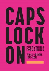 CAPS LOCK ON: Lyrics plus Debris 2007-2022 цена и информация | Книги об искусстве | pigu.lt