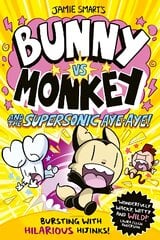 Bunny vs Monkey and the Supersonic Aye-aye kaina ir informacija | Knygos paaugliams ir jaunimui | pigu.lt