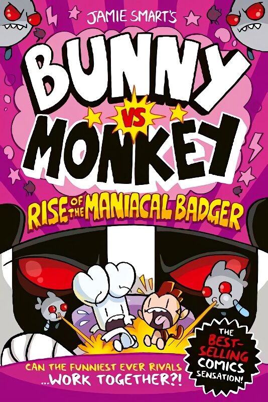 Bunny vs Monkey: Rise of the Maniacal Badger kaina ir informacija | Knygos paaugliams ir jaunimui | pigu.lt