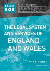 Revise SQE The Legal System and Services of England and Wales: SQE1 Revision Guide New edition цена и информация | Книги по экономике | pigu.lt