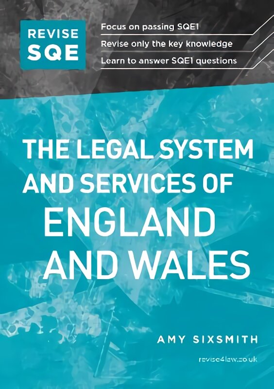 Revise SQE The Legal System and Services of England and Wales: SQE1 Revision Guide New edition kaina ir informacija | Ekonomikos knygos | pigu.lt