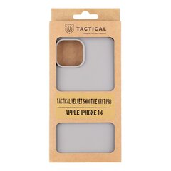 Tactical Velvet Smoothie Cover skirtas Apple iPhone 14, pilkas kaina ir informacija | Telefono dėklai | pigu.lt