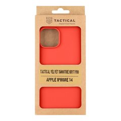 Чехол Tactical Velvet Smoothie для Apple iPhone 14, красный цена и информация | Чехлы для телефонов | pigu.lt