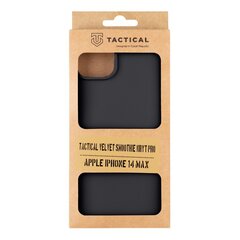 Чехол Tactical Velvet Smoothie для Apple iPhone 14 Plus, чёрный цена и информация | Чехлы для телефонов | pigu.lt