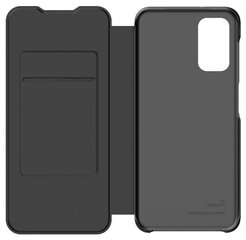 Samsung GP-FWA135AMABQ Wallet Case skirtas Samsung Galaxy A13, juodas kaina ir informacija | Telefono dėklai | pigu.lt