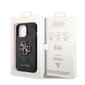 Guess PU 4G Metal Logo Case skirtas iPhone 14 Pro Max, pilkas цена и информация | Telefono dėklai | pigu.lt