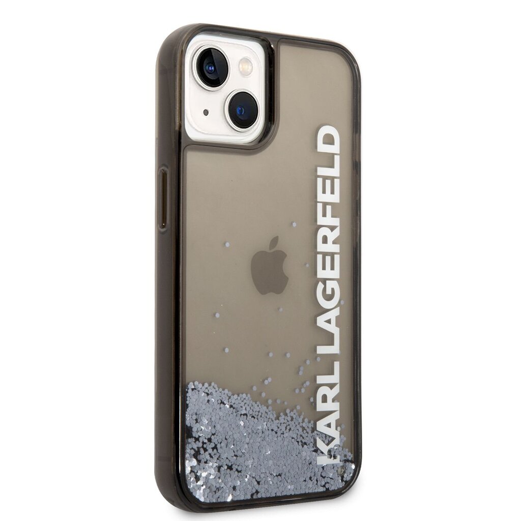 Чехол для телефона Karl Lagerfeld Translucent Liquid Glitter Case для iPhone  14 Plus Black, Apple iPhone 14 Plus, Черный цена | pigu.lt