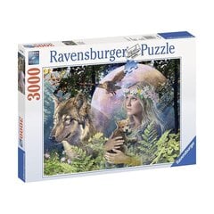 Ravensburger - Puzzle 3000 Lady of the Forest цена и информация | Пазлы | pigu.lt