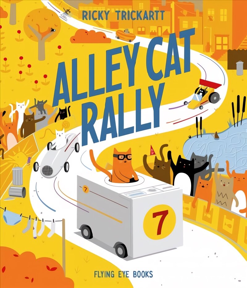 Alley Cat Rally цена и информация | Knygos mažiesiems | pigu.lt