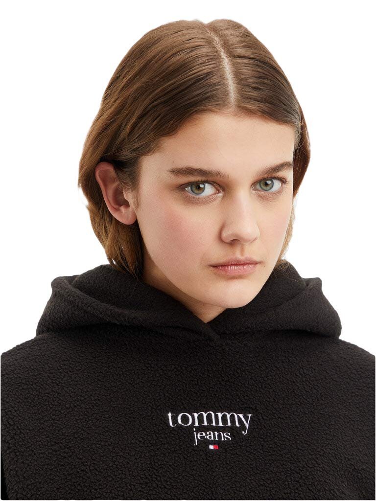 Tommy Hilfiger moteriškas džemperis 48999, juodas kaina ir informacija | Džemperiai moterims | pigu.lt
