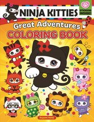 Ninja Kitties Great Adventures Coloring Book kaina ir informacija | Knygos mažiesiems | pigu.lt