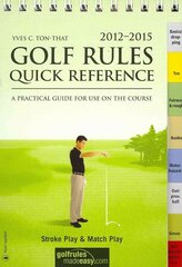 Golf Rules Quick Reference: A Practical Guide for Use on the Course 2012-2015 kaina ir informacija | Knygos apie sveiką gyvenseną ir mitybą | pigu.lt