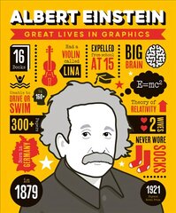 Great Lives in Graphics: Albert Einstein цена и информация | Книги для подростков  | pigu.lt