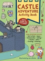 Castle Adventure Activity Book цена и информация | Книги для самых маленьких | pigu.lt