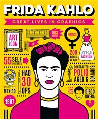 Great Lives in Graphics: Frida Kahlo kaina ir informacija | Knygos paaugliams ir jaunimui | pigu.lt