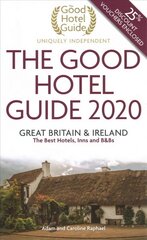 Good Hotel Guide 2020: Great Britain and Ireland kaina ir informacija | Kelionių vadovai, aprašymai | pigu.lt