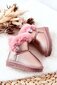 Sniego batai mergaitėms Bessie Bsb18086.1274, rožiniai kaina ir informacija | Žieminiai batai vaikams | pigu.lt