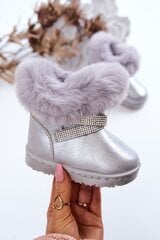 Sniego batai su kubiniu cirkonio oksidu vaikams BSB18572 цена и информация | Детские туфли | pigu.lt