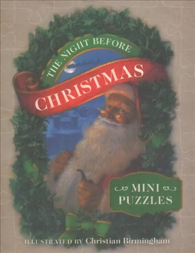 Night Before Christmas Mini Puzzles цена и информация | Knygos vaikams | pigu.lt